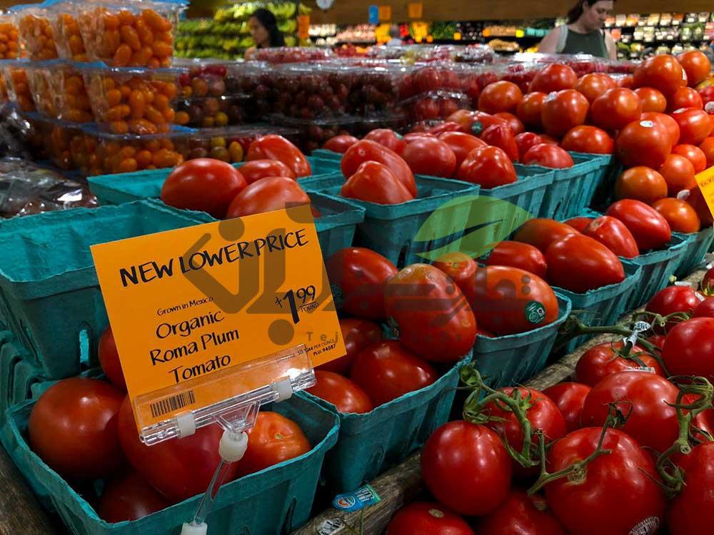 گوجه فرنگی در بازار